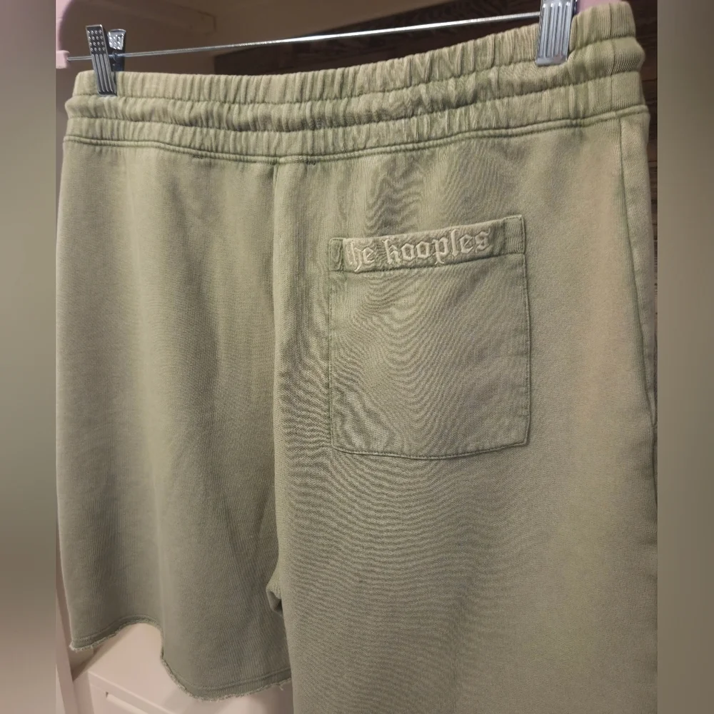 The Kooples Olive Men's Athletic Sweater Shorts